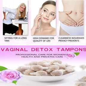 Yoni Detox Pearls Tea Clean Point Tampon Beauty and Health Pearls Vaginal Treatment for Woman