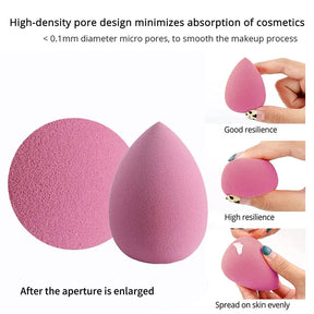 4Pcs Makeup Sponge Set Face Beauty Powde Beauty Egg Foundation Sponges Cosmetic Puff Women Make up Accessories Beauty Tools