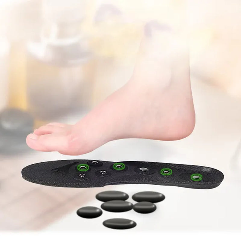 Portable Magnetic Massaging Insoles Feet Therapy Pain Relief Shoe Insoles Health Beauty Foot Pads Arch Support Shoe Pads VCZ