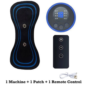 Electric Neck Massager 8 Modes 19 Levels Muscle Massager Beauty Health Portable Cervical Massage Relaxation Treatment Tool