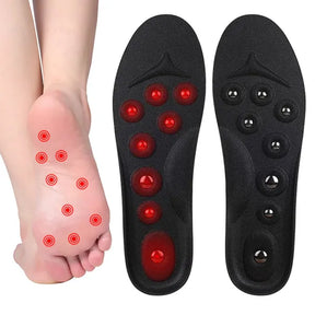 Portable Magnetic Massaging Insoles Feet Therapy Pain Relief Shoe Insoles Health Beauty Foot Pads Arch Support Shoe Pads VCZ