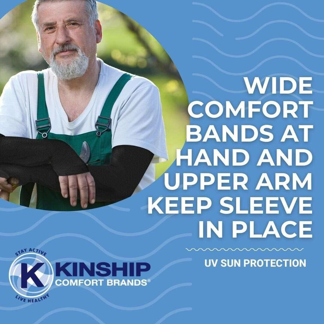 Arm Skin Protective Sleeves Protects Thin Skin Tears Bruising & Abrasions Elderly Skin Protector