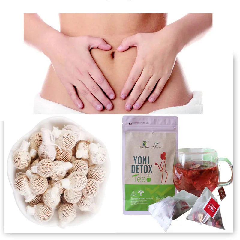 Yoni Detox Pearls Tea Clean Point Tampon Beauty and Health Pearls Vaginal Treatment for Woman