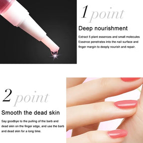 Nail Cuticle Oil Pen for Beauty Health Edge Pen Oil 5Ml Nourishment Oil for Manicure Nailfinger Care Tools Finger Nail Treatment